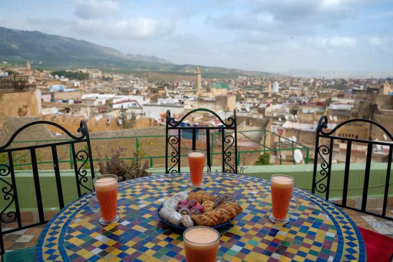 Bed and Breakfast Maison Famille Tazi à Fès Extérieur photo